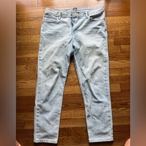 BDG Men's Straight Leg Jeans in Light Blue